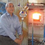 در کارگاه بلورسازی