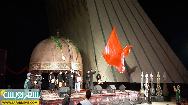 سردرگمی آیینی، تخریب فرهنگی، میدان امام حسین فراموش میشود، برج آزادی قربانی